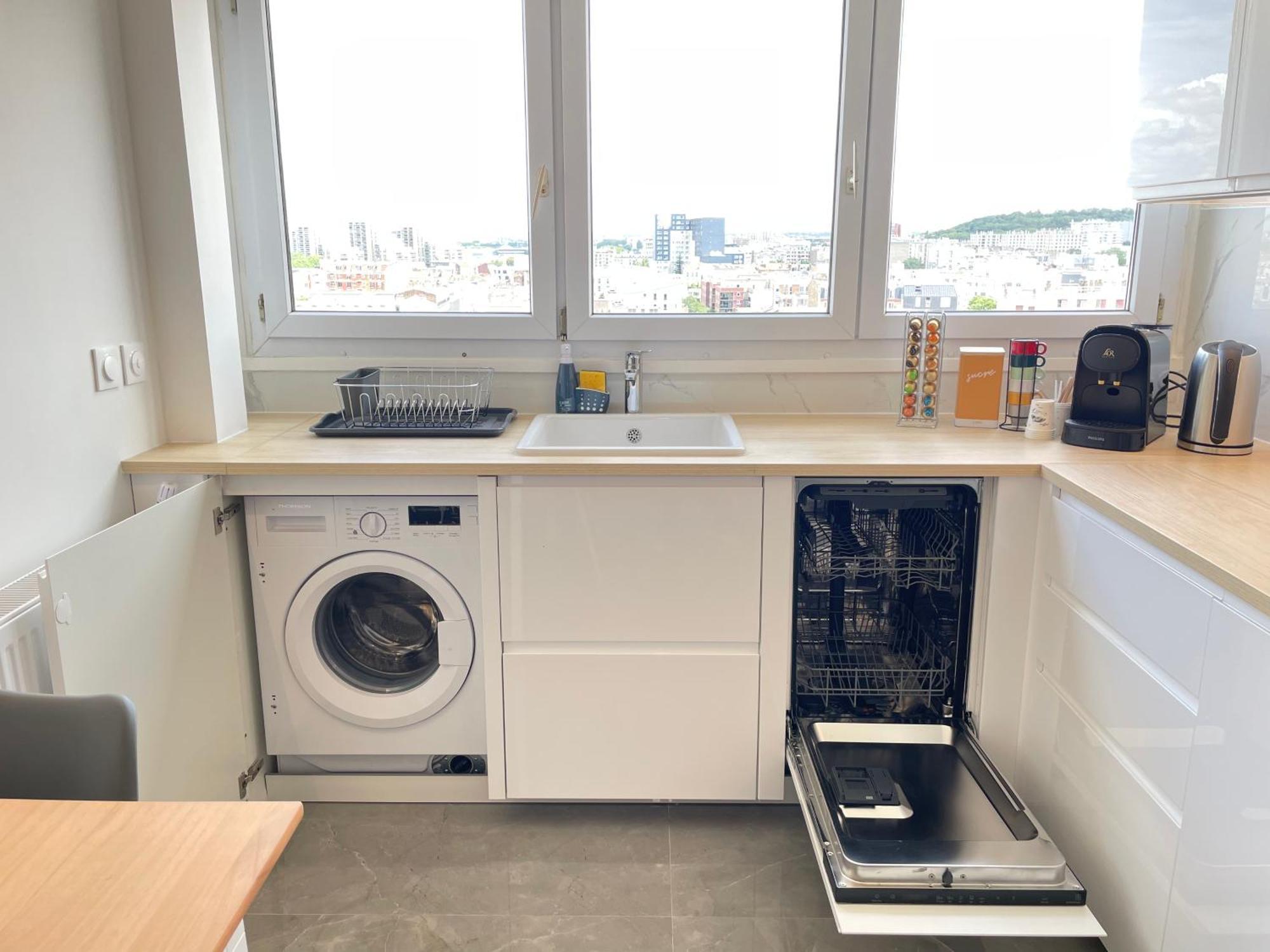 Paris Pantin Magnifique Appartement 4 Pieces De 108M2 Avec 2 Parking Interieur - Tres Cosy Pour 1 A 12 Personnes - Entierement Refait A Neuf Entire Apartment Luxurious And Warm - Pantin Paris 19 Eme Free Wifi Gratuit エクステリア 写真